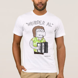 "Weirder Al" in Limoen T-shirt