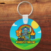 Weirdest Timeline Keychain by Phil Elmore (Voorkant)