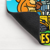 Weirdest Timeline Mousepad by Phil Elmore Muismat (Hoek)