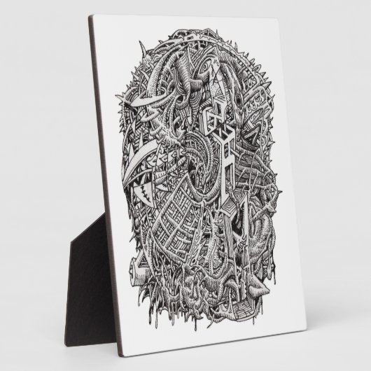 Weirdhead van Brian Benson Fotoplaat (Zijkant)