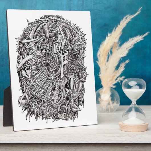 Weirdhead van Brian Benson Fotoplaat (Zijkant)