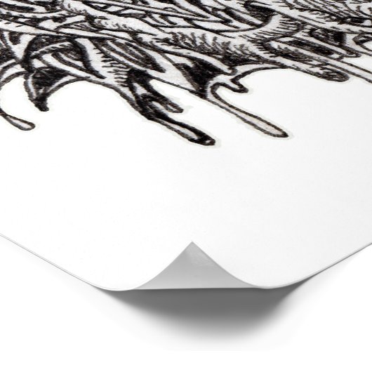 Weirdhead, van Brian Benson, poster (Hoek)