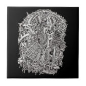 Weirdhead van Brian Benson Tegeltje (Voorkant)