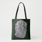 Weirdhead van Brian Benson Tote Bag (Voorkant)