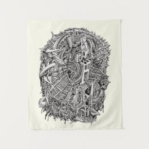 Weirdhead van Brian Benson Wandkleed