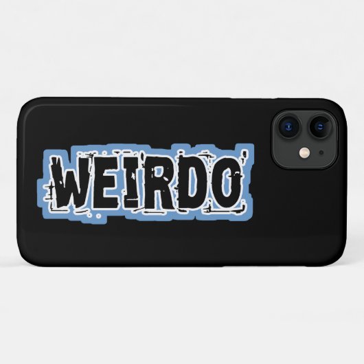 WEIRDO Case-Mate iPhone CASE (Achterkant (horizontaal))