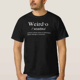 Weirdo-definitie T-shirt