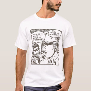 weirdo freak cartoon t-shirt