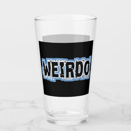 WEIRDO GLAS (Achterkant)