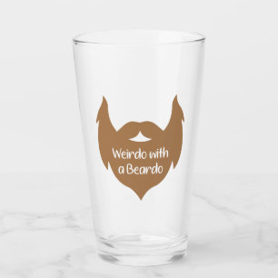Weirdo met een Beardo Mok, Funny Mug, Baard Glas
