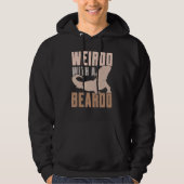 Weirdo met een draak van de bieder Lizard Gecko Hoodie (Voorkant)