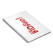 Weirdo! ☆ Ting Tong in Thai Language Script ☆ Notitieboek (Rechterzijde)