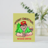 Weirdos United Christmas Holiday Briefkaart (Staand voorkant)