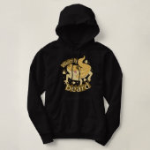 Weirdy Beardy Funny Bearded Dragon Hoodie (Design voorkant)