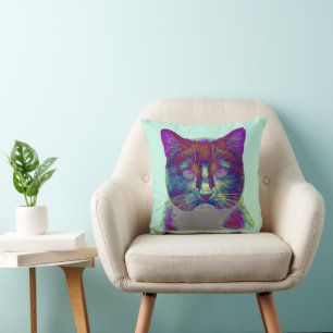Weirdy Cat Kussen