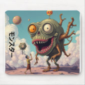 Weired monster from Japan Strange cartoon boys Muismat (Voorkant)