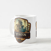 Weirton, West Virginia | Antiek Koffiemok (Voorkant links)