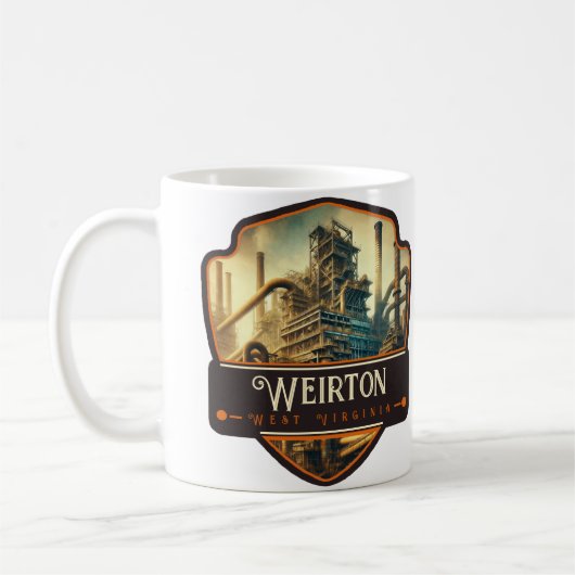 Weirton, West Virginia | Antiek Koffiemok (Links)