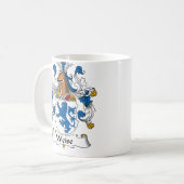 Weise Family Crest Koffiemok (Voorkant links)