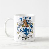 Weise Family Crest Koffiemok (Links)