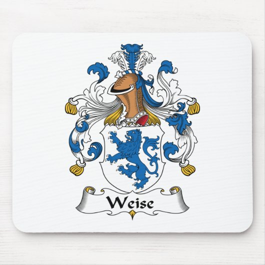 Weise Family Crest Muismat (Voorkant)