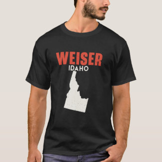 Weiser Idaho USA State America Travel Idahoan T-shirt