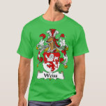 Weiss Coat of Arms Family Crest T-shirt<br><div class="desc">Weiss Coat of Arms Family Crest.Check out our Famy T shirt selection for the very best in single or custom,  handmade pieces from our shops.</div>