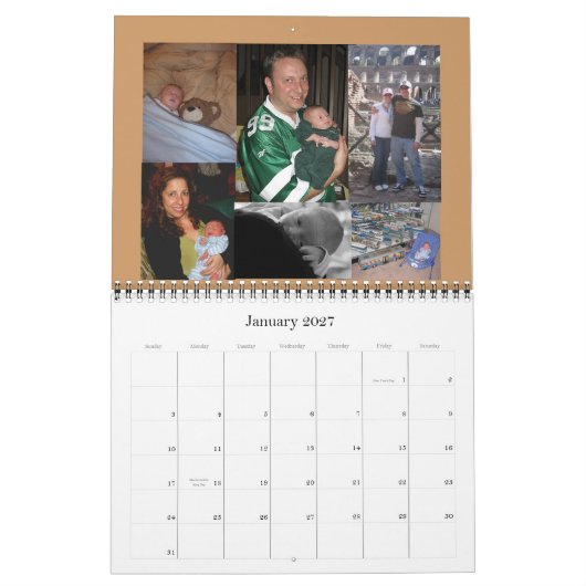 Weiss-familie 2010 kalender (Jan 2027)