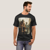 Weiss Lake – Retro Zonsondergang T-shirt (Voorkant volledig)