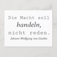 Weisse Goethe Zitat Nicht reden