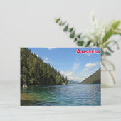Weissensee, Oostenrijkse kaart (Staand voorkant)