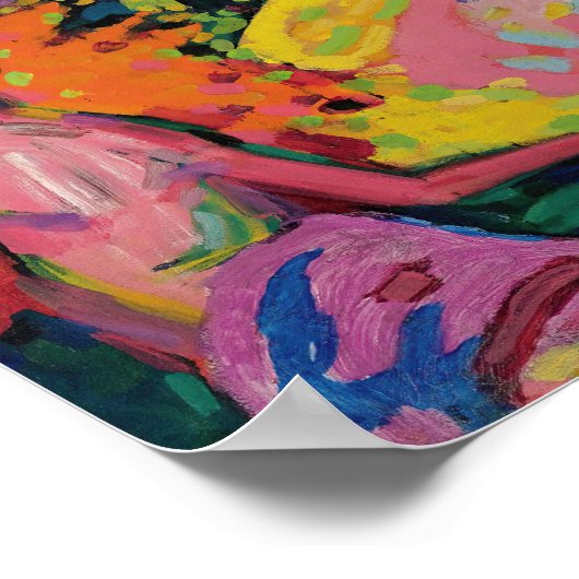 Weisser Klang | Kandinsky Poster (Hoek)