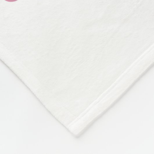 Weißes Einhorn mit Flügeln - Magic Queen Fleece Deken (Hoek)