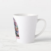 Weißes Einhorn mit Flügeln - Magic Queen Latte Mok (Rechts)