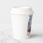 Weißes Einhorn mit Flügeln - Magic Queen Papieren Bekers (Rechts)