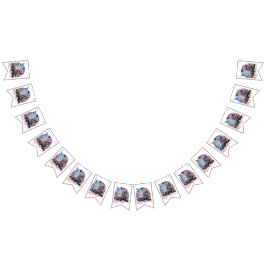 Weißes Einhorn mit Flügeln - Magic Queen Vlaggetjes