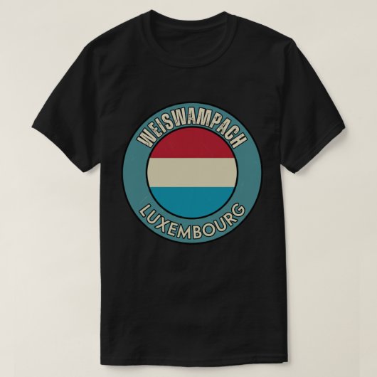 Weiswampach, Luxemburg T-shirt (Design voorkant)