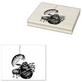 Weiwrongel Rubberstempel (Gestempeld)