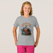 WEK ME ALS HET PAD EINDELIJK AFLOOPT.” – LUIE KAMP T-SHIRT (Voorkant volledig)