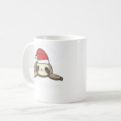 Wek me op als het kerstsnoepriet is koffiemok (Voorkant links)