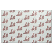 Weka Bird leest een boek Stof (Fat Quarter)