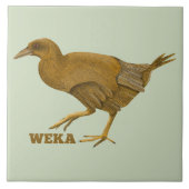 Weka N.Z. vogel Tegeltje (Voorkant)