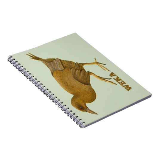 Weka Nieuw-Zeelandse vogel Notitieboek (Rechterzijde)