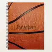 Wekelijks Basketball-ontwerp/Maandelijkse planner (Voorkant)