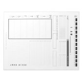 Wekelijks ben ik Planner Notitieblok (Voorkant)