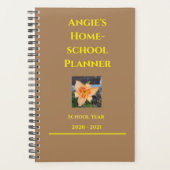 wekelijks/maandelijks Homeschool Planner (Voorkant)