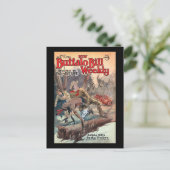 Wekelijks nr. 71 1914 van de nieuwe buffelrekening briefkaart (Staand voorkant)