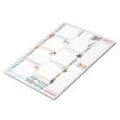 Wekelijks om een lijst te maken waarin honden met  notitieblok (Schuin)