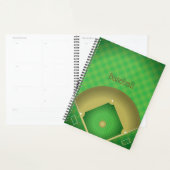 Wekelijks ontwerp van honkbaldiamant/maandelijks p planner (Display)