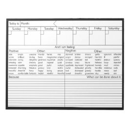 Wekelijkse e-mailkalender - Personaliseren Notitieblok